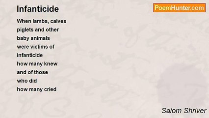 Saiom Shriver - Infanticide