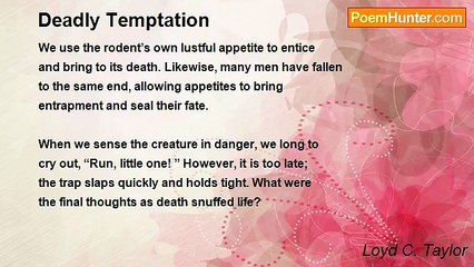 Loyd C. Taylor - Deadly Temptation
