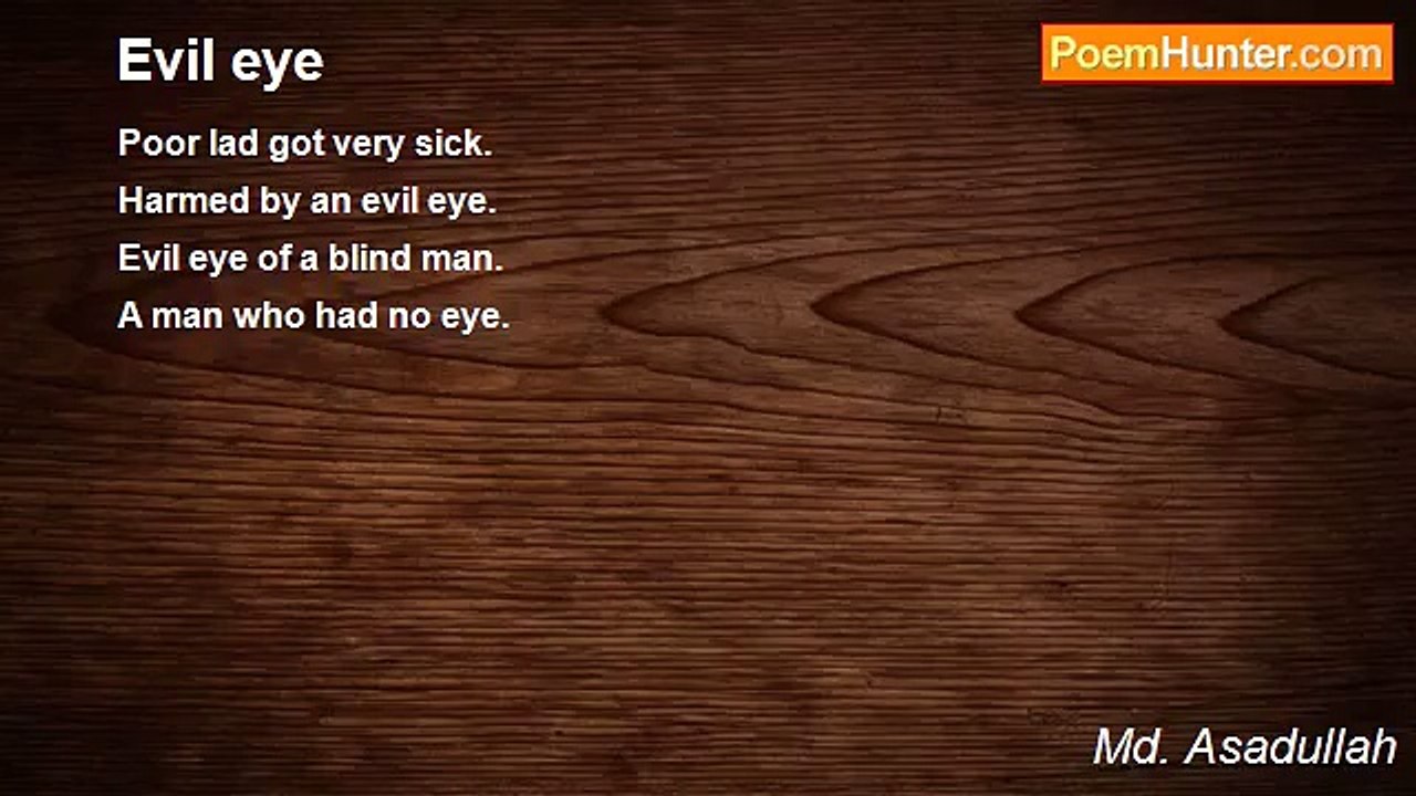 Md. Asadullah - Evil eye