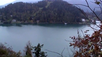 Below the Castle, above Lake Bled
