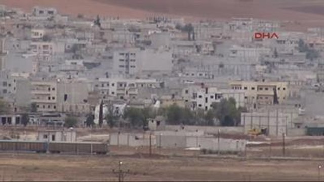 Şanlıurfa- Kobani'de Çatışmalar Devam Ediyor