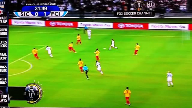 Plus belle passe de Diego Milito a Javier Zanetti