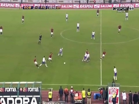 Plus belle passe de Totti