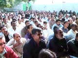 Majlis 6 muharam 2014 p 1 Zakir Malik Sajid Hussain at Kot Bahadar Jhang