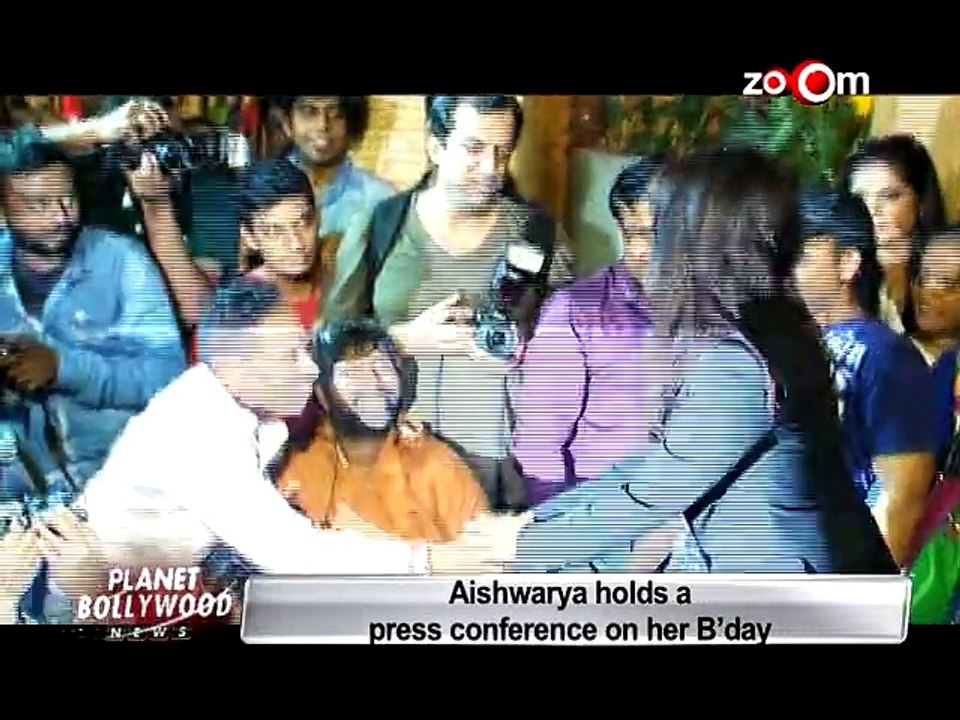 Aishwarya Rai Bachchan celebrates her birthday with Media! - EXCLUSIVE