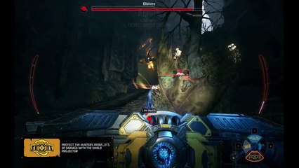Evolve Big Alpha Online Match Part - Playing As A Hunter