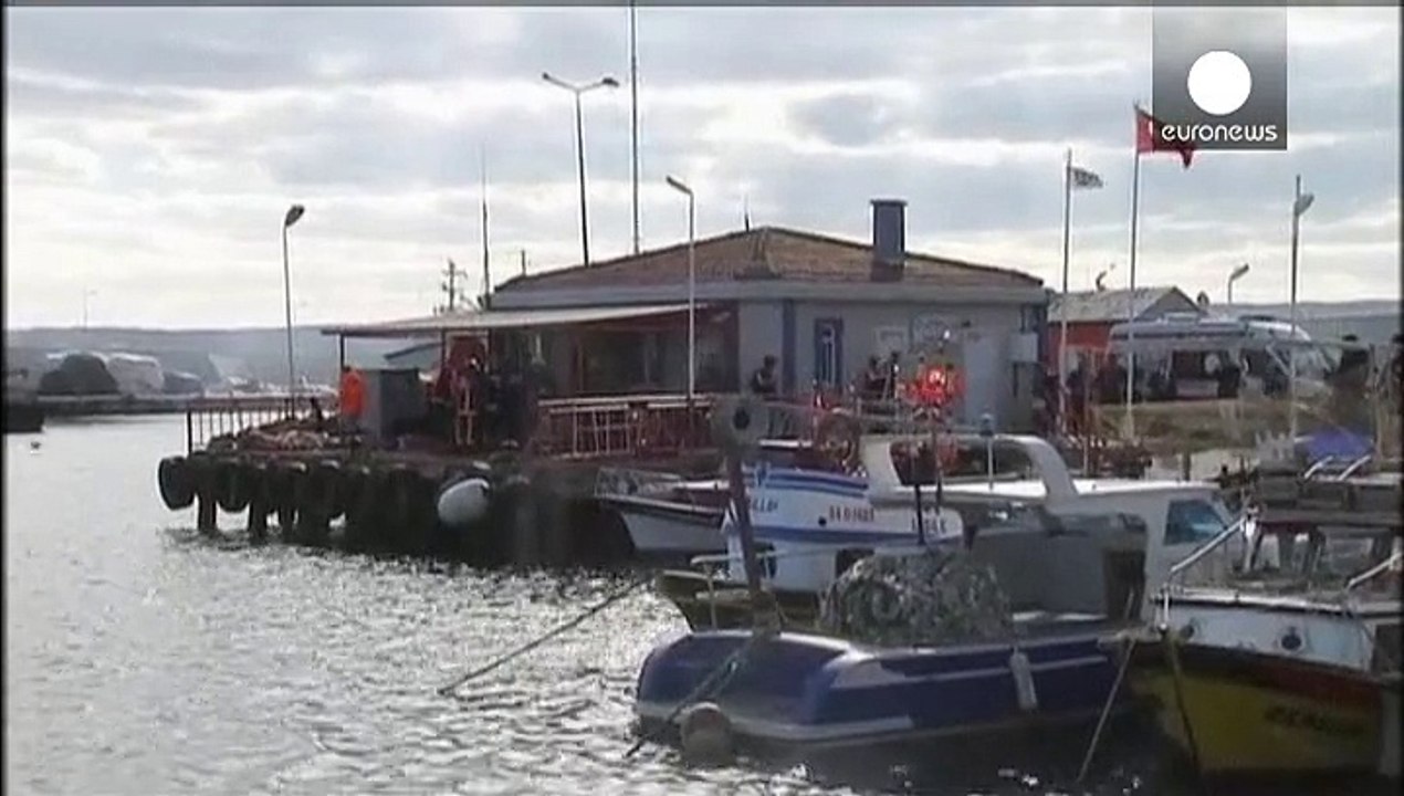 Flüchtlingsboot vor istanbul gesunken