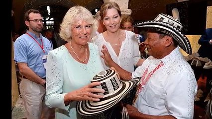 Prince Charles gets ANOTHER sombrero (and Camilla is given one too) as they prepare to bid farewell