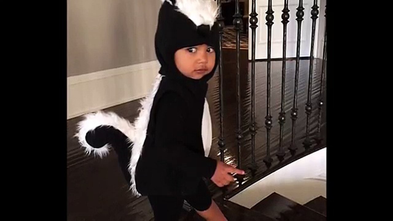 Kim Kardashian reveals 'my little stinker' North's Halloween costume... and it really is adorable