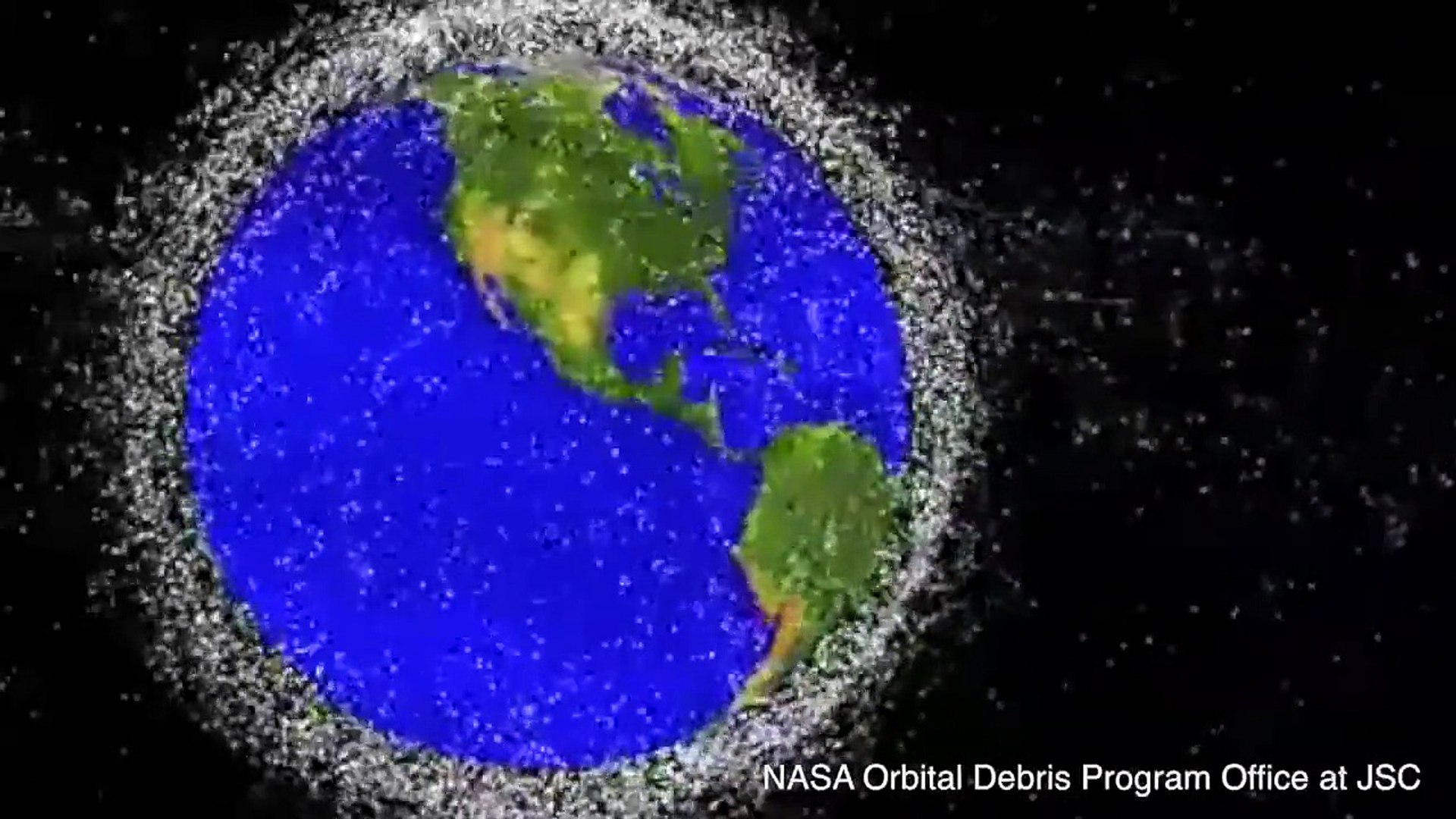 NASA's Animation Shows Massive Space Junk Around Earth - video Dailymotion