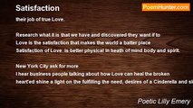 Poetic Lilly Emery - Satisfaction