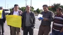 Mersin Yolcu Taşıma İzni Verilmemesini Minibüs Yakarak Protesto Ettiler