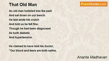 Ananta Madhavan - That Old Man