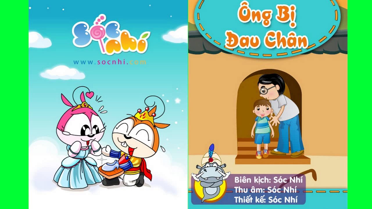 Thơ thiếu nhi -  Ông Bị Đau Chân - tho.thuymien.com