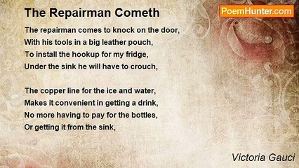 Victoria Gauci - The Repairman Cometh