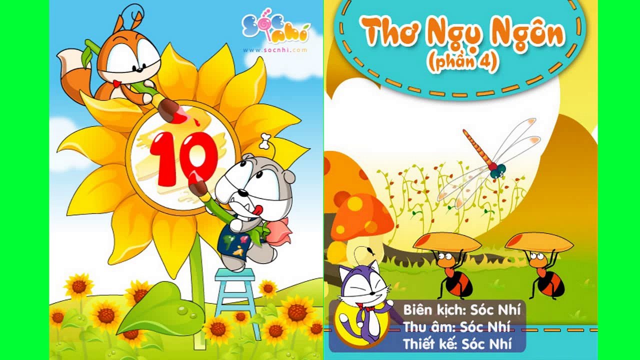 Thơ thiếu nhi -  Thơ Ngụ Ngôn Phần 4 - tho.thuymien.com