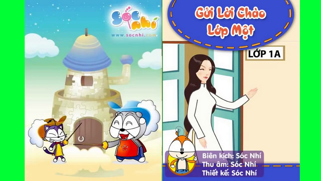 Thơ thiếu nhi - Gửi Lời Chào Lớp Một - tho.thuymien.com
