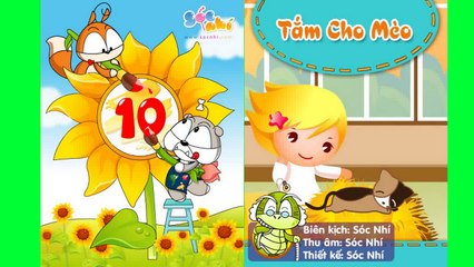 Thơ thiếu nhi - Tắm Cho Mèo - tho.thuymien.com