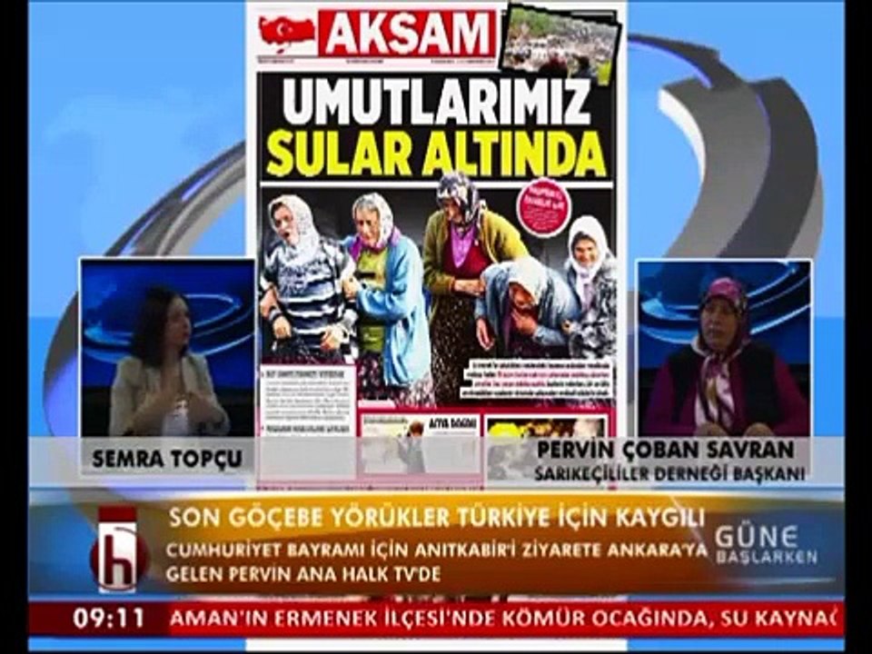 Pervin Çoban Sarvan ananın Halk TV deki açıklamaları