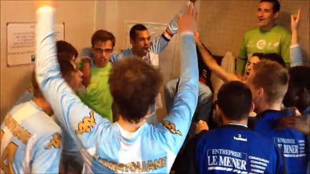 Joie de NDC Angers après sa victoire à Bouaye