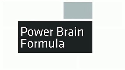 Power Brain Formula