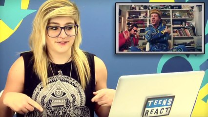 TEENS REACT TO THRIFT SHOP (Macklemore & Ryan Lewis)
