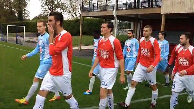 Bouaye - NDC Angers, entrée des deux équipes