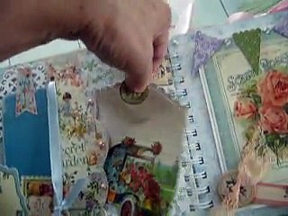 ALBUM scrap JARDIN SECRET secret garden