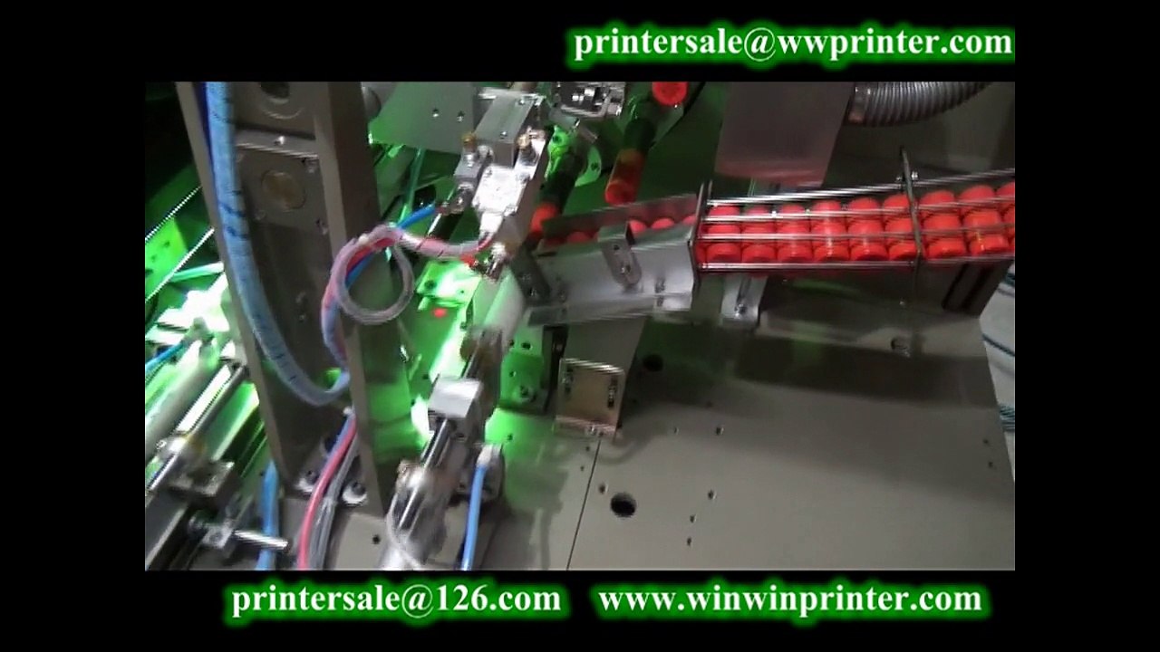 cap/closusre sidewall screen printer