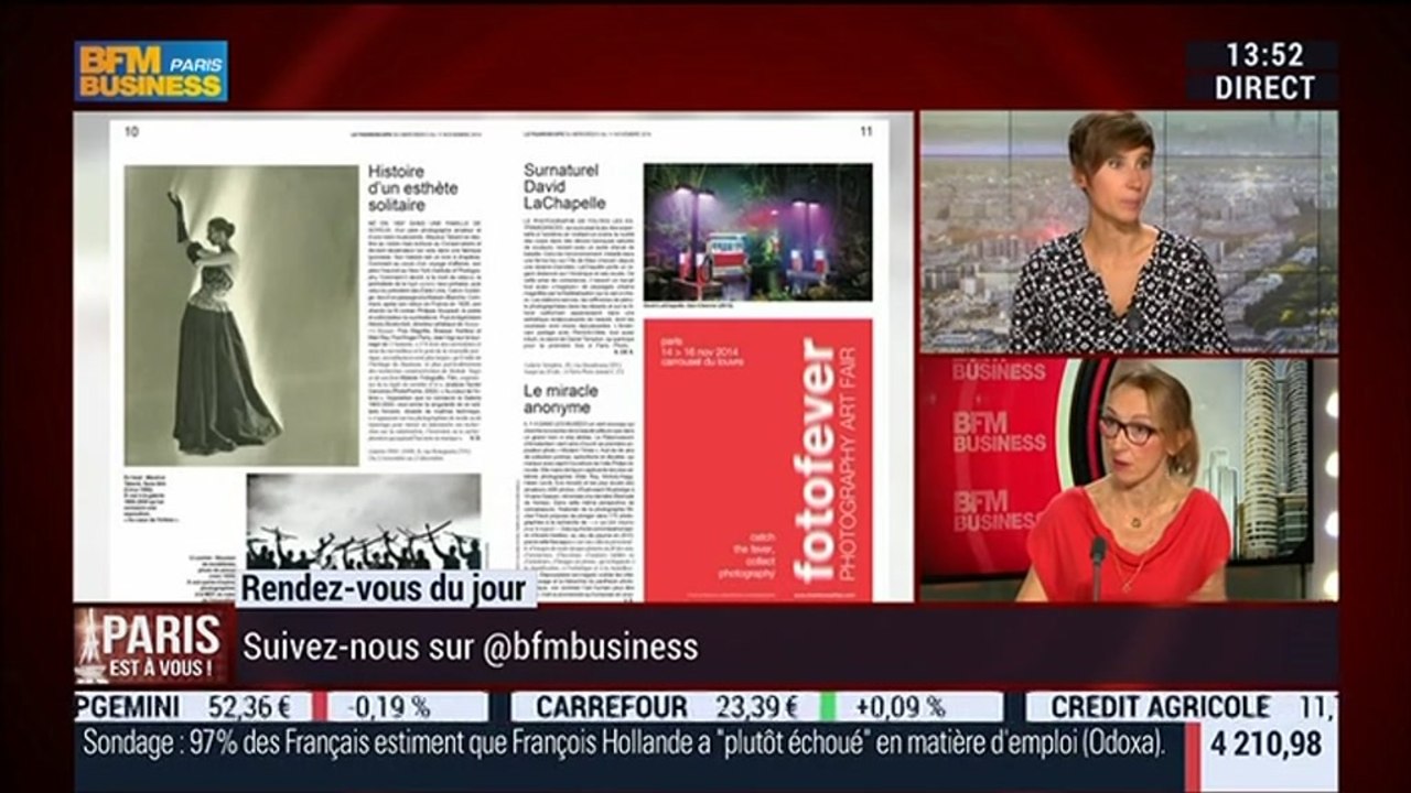 Le rendez-vous du jour: Sophie de Santis - 03/11