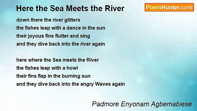 Padmore Enyonam Agbemabiese - Here the Sea Meets the River