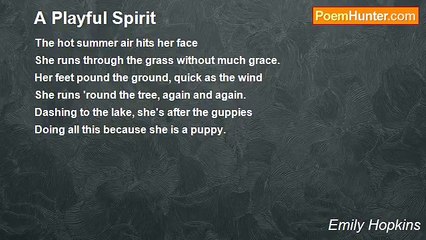 Emily Hopkins - A Playful Spirit