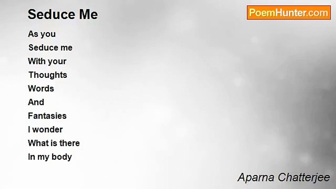 Aparna Chatterjee - Seduce Me