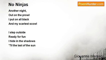 Giovanna Marasco - No Ninjas