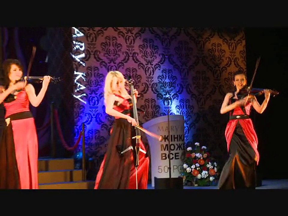 Струнный квартет Гравитация,string quartet Gravitation- perfomans Mary Kay