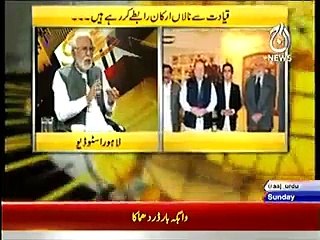 Sardar Zulfiqar Khosa Comments On Javed Hashmi in a Live Program