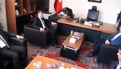 NURETTİN NABATİ UŞAK BELEDİYESİNİ ZİYARET ETTİ
