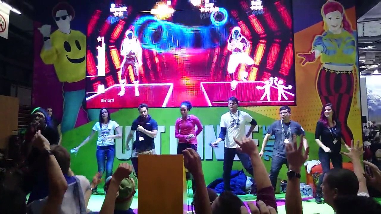 Just Dance 2015 démonstration slow motion Paris Games Week 2014