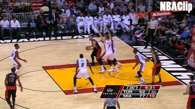 DeMar DeRozan Drops Luol Deng