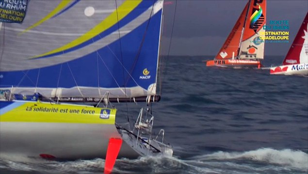 Route du Rhum : Bernard Stamm analyse le départ