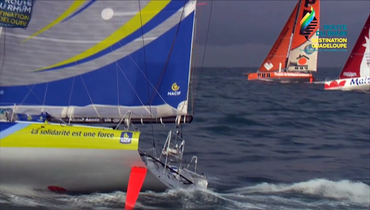 Route du Rhum : Bernard Stamm analyse le départ
