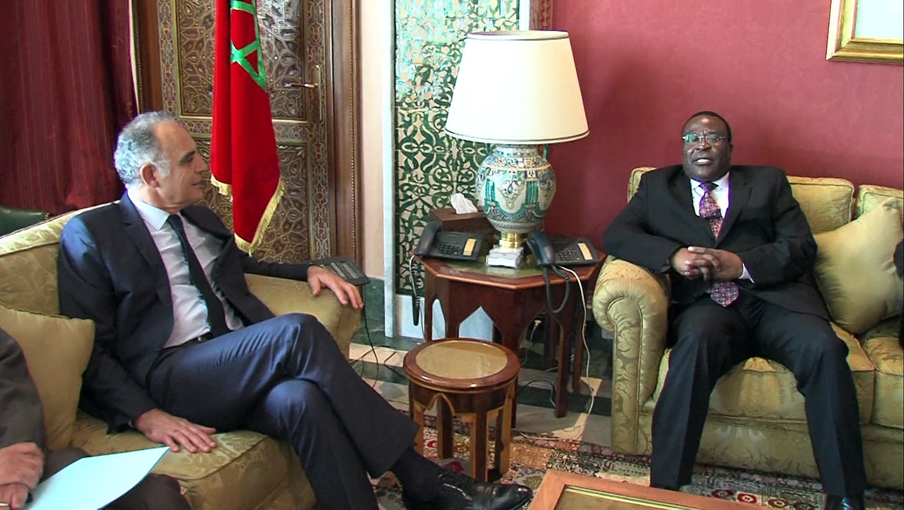 Salaheddine Mezouar s'entretient avec le président du Sénat kényan