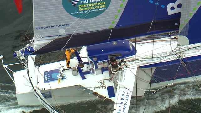 VOILE BANQUE POPULAIRE ROUTE DU RHUM 2014