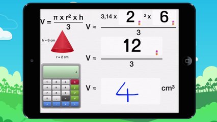 Volume de la sphère, du cône et de la pyramide - vidéo 2