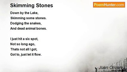 Juan Olivarez - Skimming Stones
