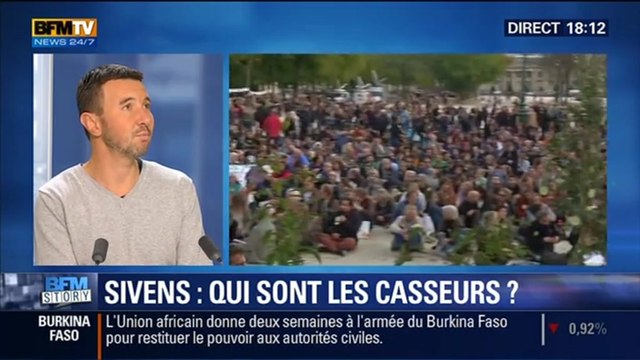 BFM Story: Manifestations en hommage à Rémi Fraisse: qui sont les casseurs ? - 03/11