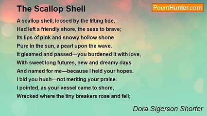 Dora Sigerson Shorter - The Scallop Shell