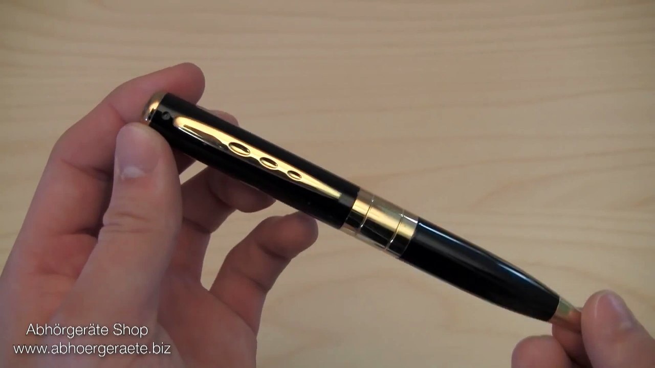 Versteckte Kugelschreiber Kamera Testbericht