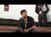 Ali Raza Rizvi (System Manager PCN) Reciting Salam in Markazi Majlis e Aza 9 Moharram 1436 H