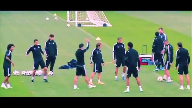 Cristiano Ronaldo chambre James Rodriguez après un petit pont à l’entraînement